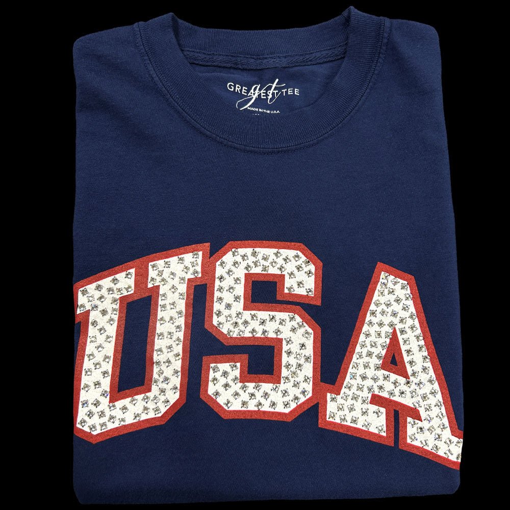 USA Limited Edition Crystallized Tee - GreatestTees.com