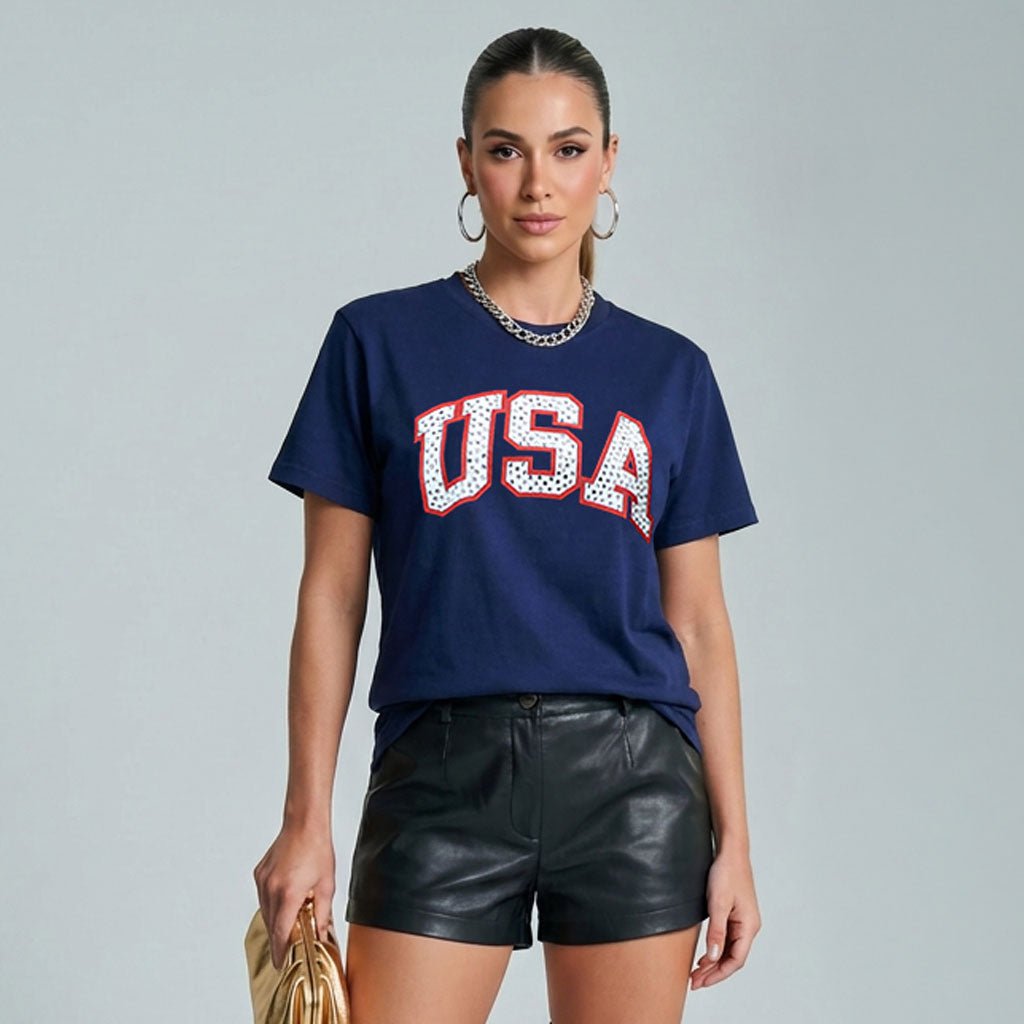 USA Limited Edition Crystallized Tee - GreatestTees.com