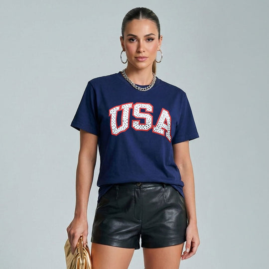 USA Limited Edition Crystallized Tee - GreatestTees.com