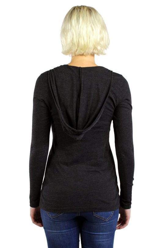Triblend Long Sleeve Hoodie - GreatestTees.com