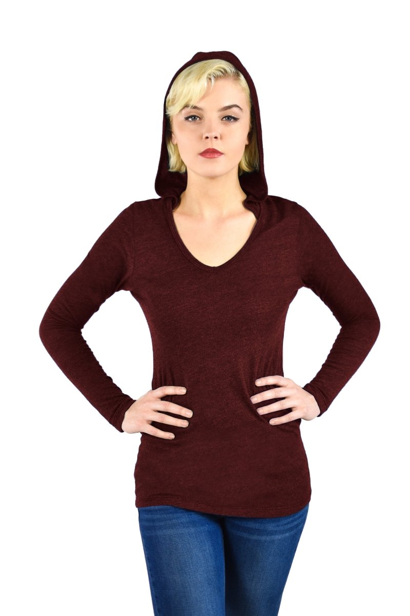 Triblend Long Sleeve Hoodie - GreatestTees.com
