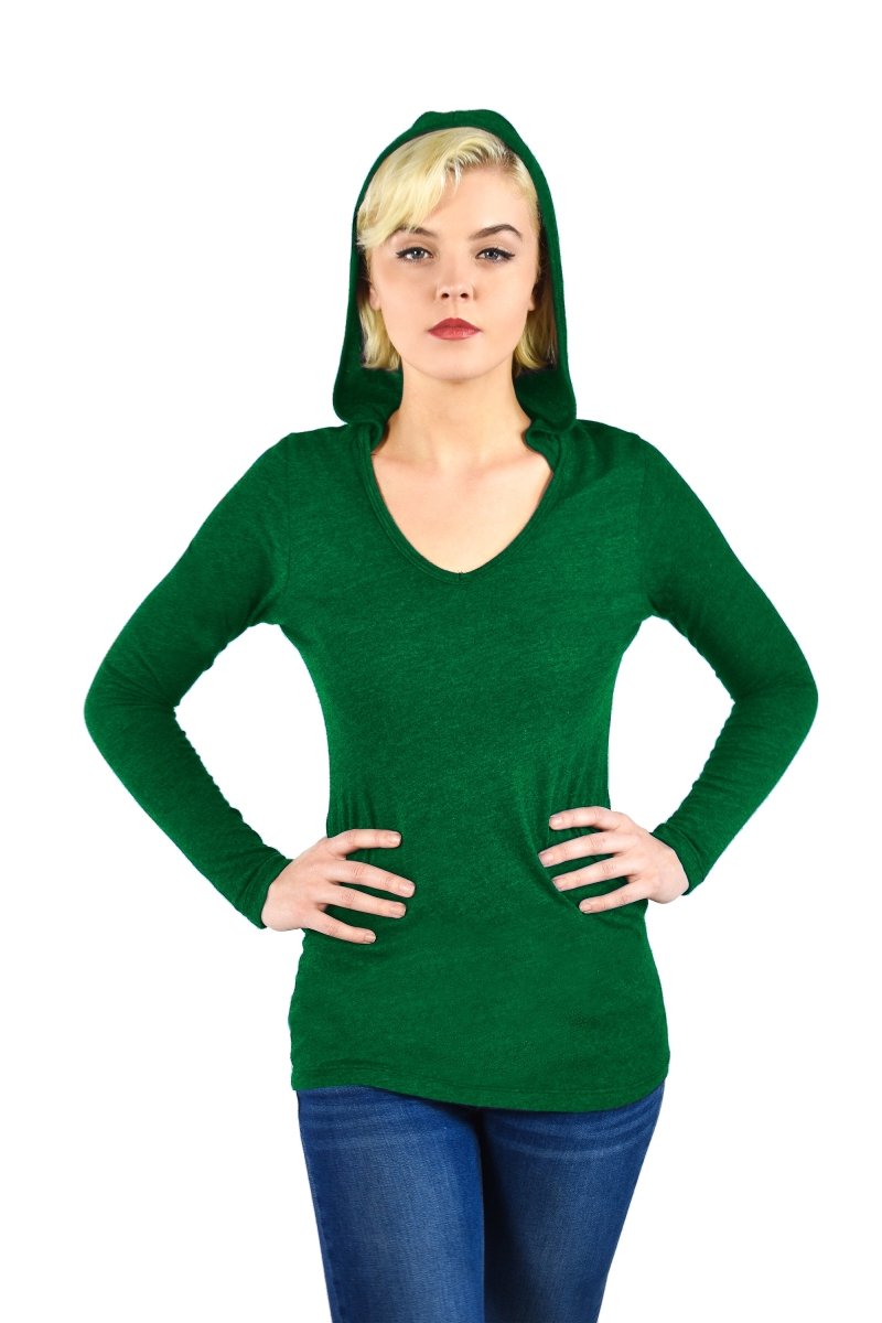 Triblend Long Sleeve Hoodie - GreatestTees.com
