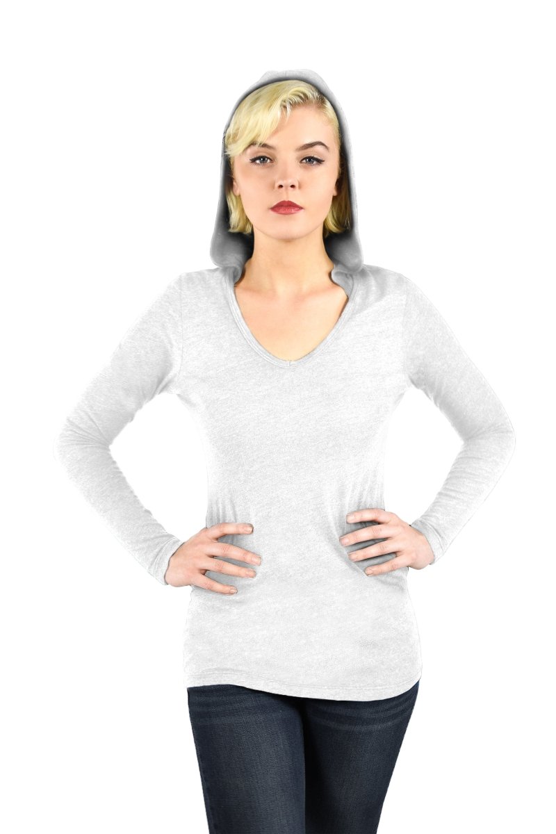 Triblend Long Sleeve Hoodie - GreatestTees.com