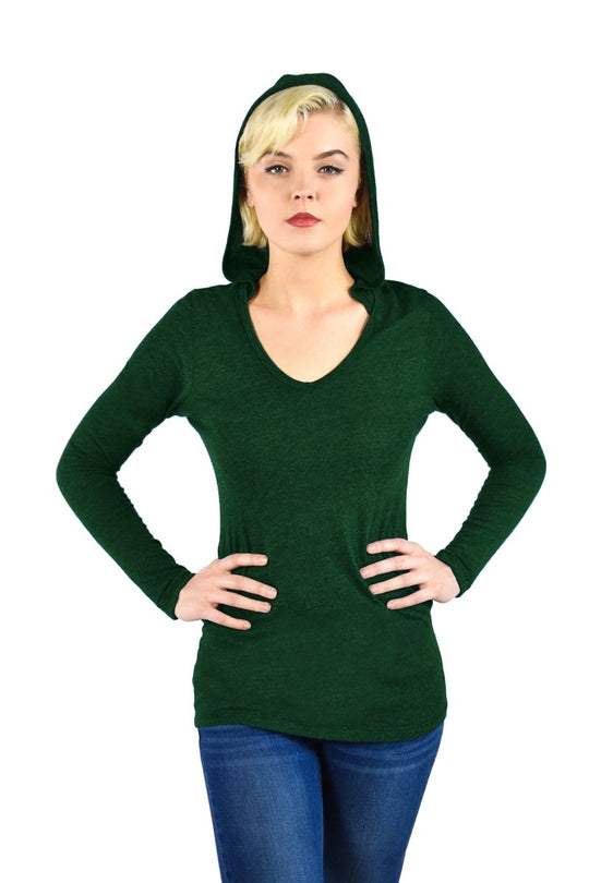 Triblend Long Sleeve Hoodie - GreatestTees.com